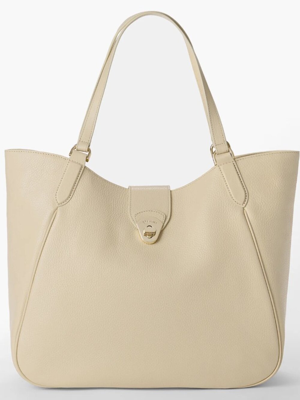 NWT 💙 Brahmin ALIZA IVORY BASEL Leather Tote ⭐ NWT, COA & DUST BAG